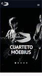 Mobile Screenshot of cuartetomoebius.com
